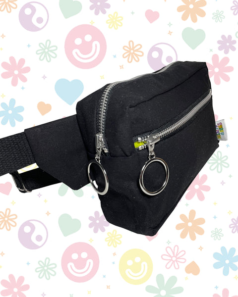 ReNew Nior Upcycled Black Bumbag