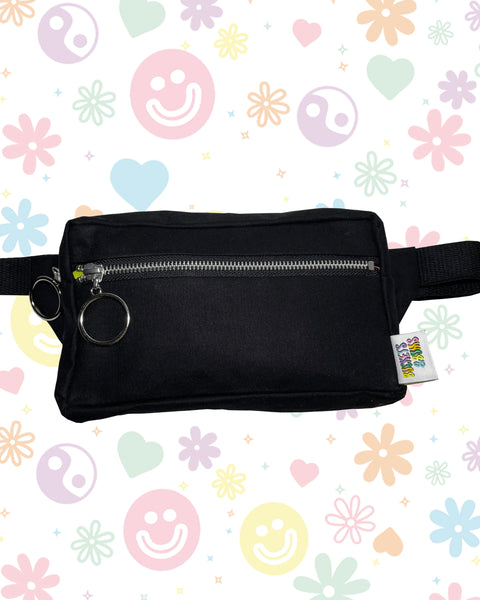 ReNew Nior Upcycled Black Bumbag