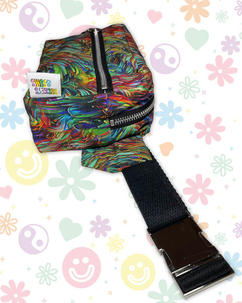 Hidden Depths Mesmerising Optical Illusion Bumbag