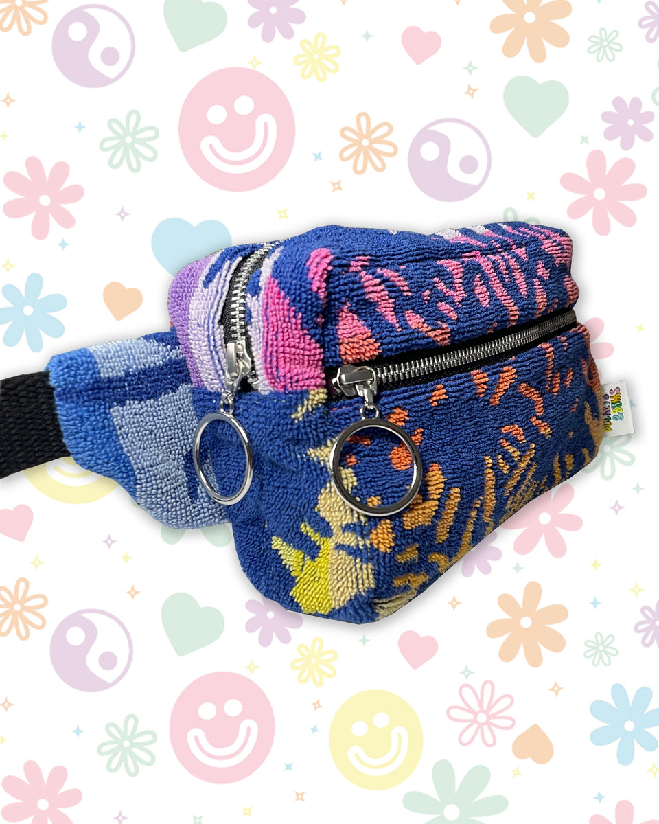 Splash Bum Costal Coloursplash Towelling Beach Buddy Bumbag – Buckets & Bums