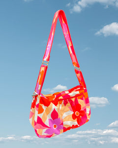 Pink Hawaiian Floral Mini Bag